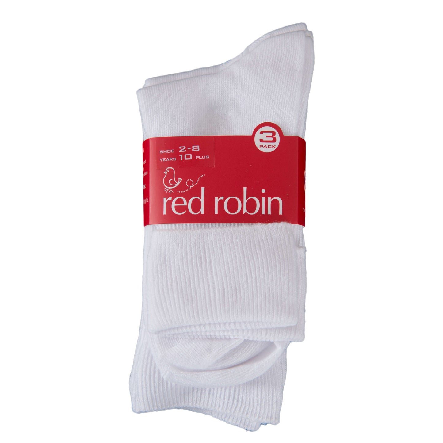 3 Pack of White Socks